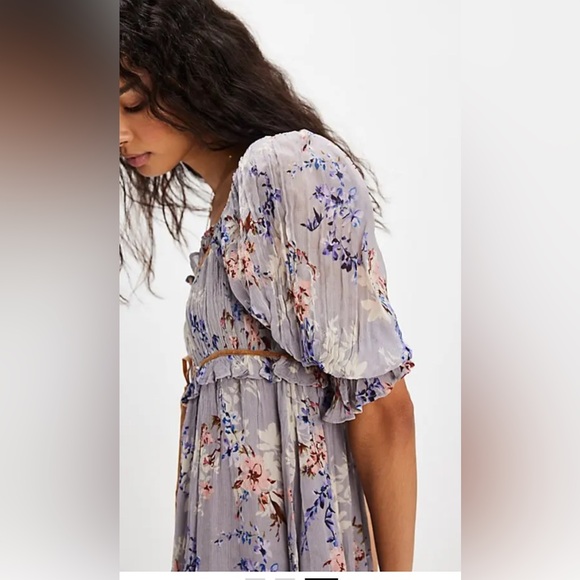 Free People Marney Mini Dress. NWT. Original combo - Picture 3 of 3